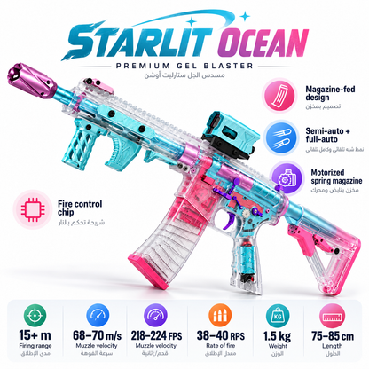 The Ultimate Mk18 M4A4 Smoke Gel Blaster Toy Gun